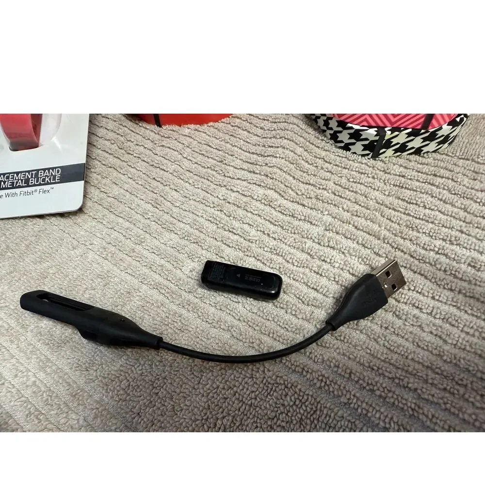 Fit Bit Flex Bundle FitBit & Charger 10 fit bit flex bands 2 new in package